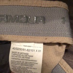 Under Armour Pants - Under Armour Golf Pants ( khaki) Under Armour Pants - Under Armour Golf Pants ( khaki)